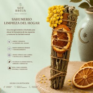 Sahumerio limpieza del hogar