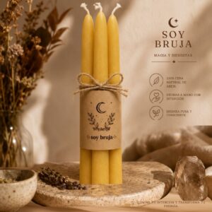 Velas de Cera de Abeja